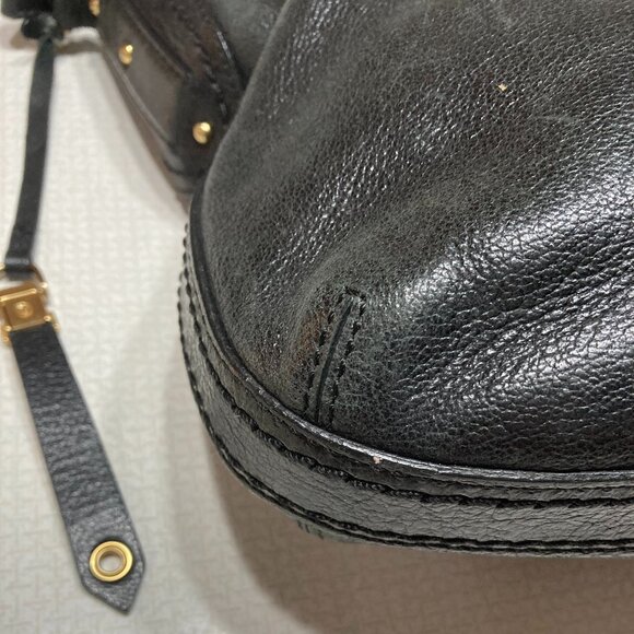 GUC Black Leather Cole Haan Satchel or Shoulder Bag - Picture 8 of 12